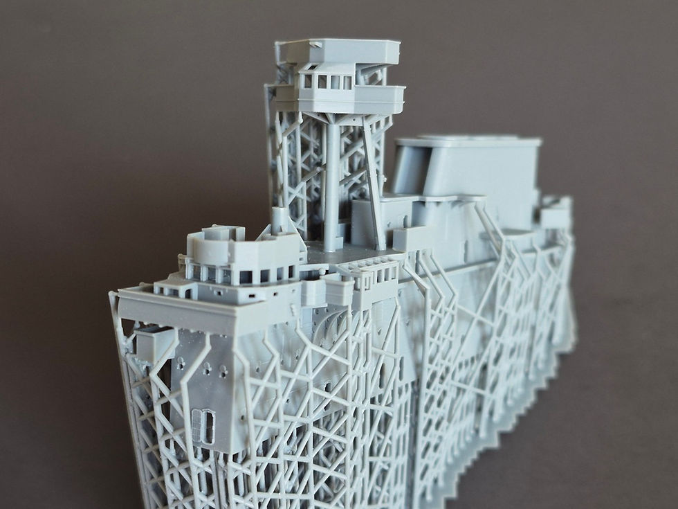 Thumbnail: 1/350 USS Yorktown CV-5 Island, 1942