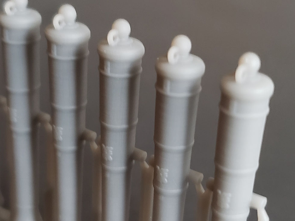 Thumbnail: 1/84 Royal Navy 12-pounder Cannons, Blomefield 1790 long-pattern