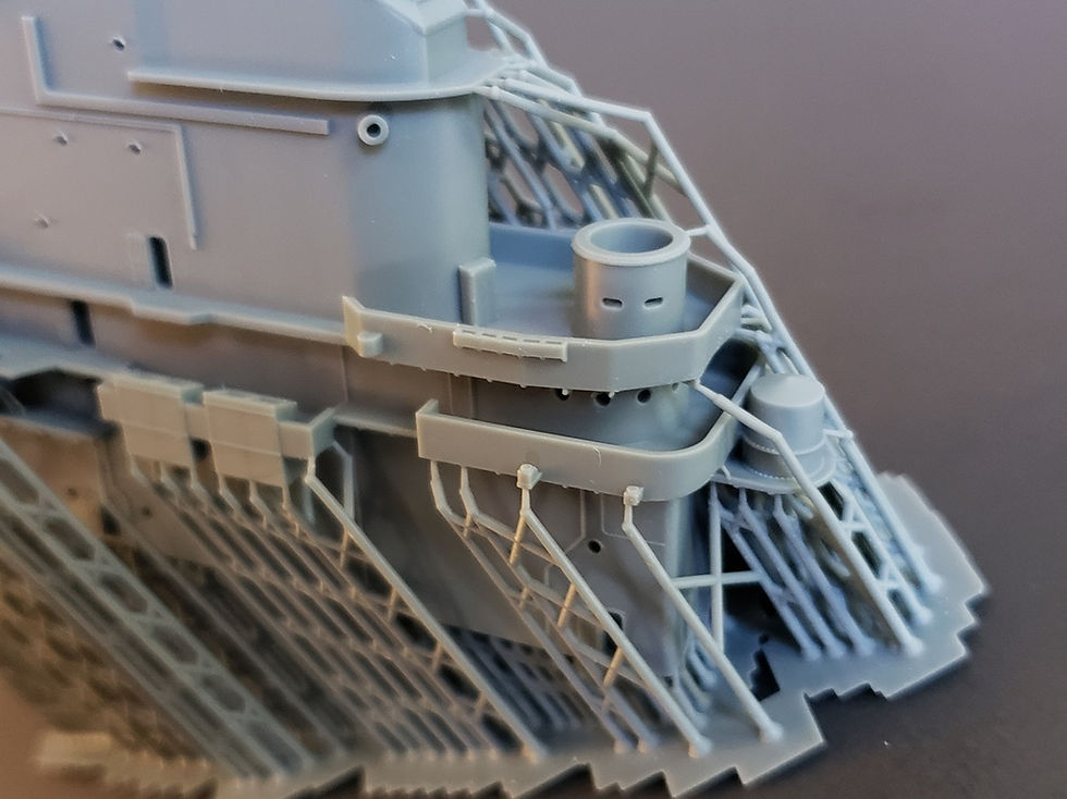 Thumbnail: 1/350 USS Oriskany CV-34 Island, 1950-1954 (Korean War)