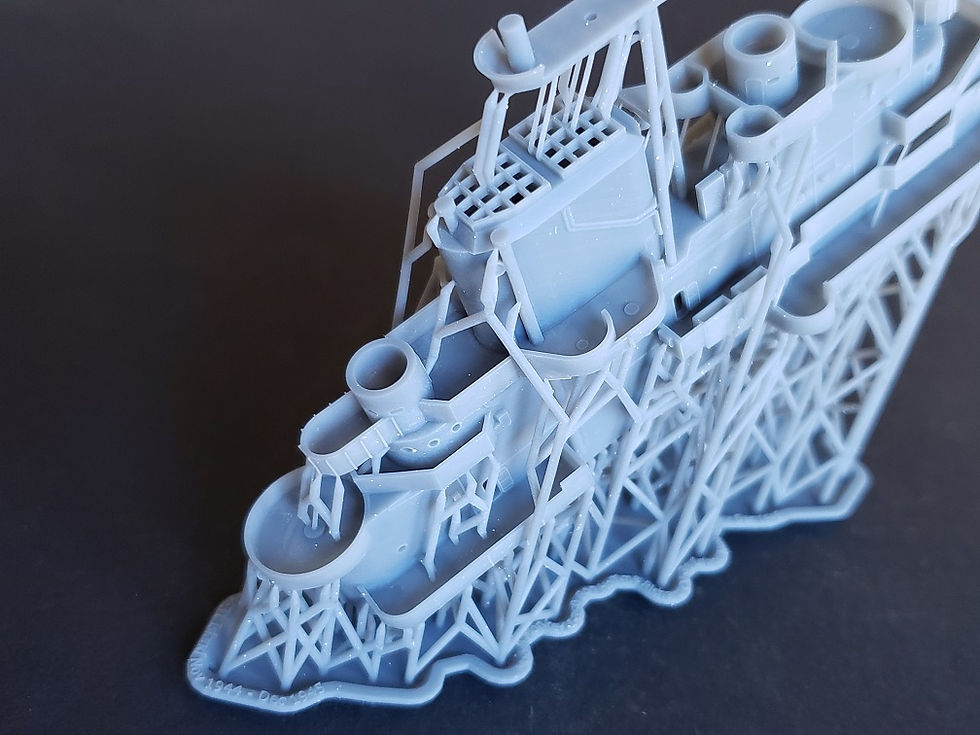 Thumbnail: 1/350 USS Bon Homme Richard CV-31 Island, November, 1944 - December, 1945