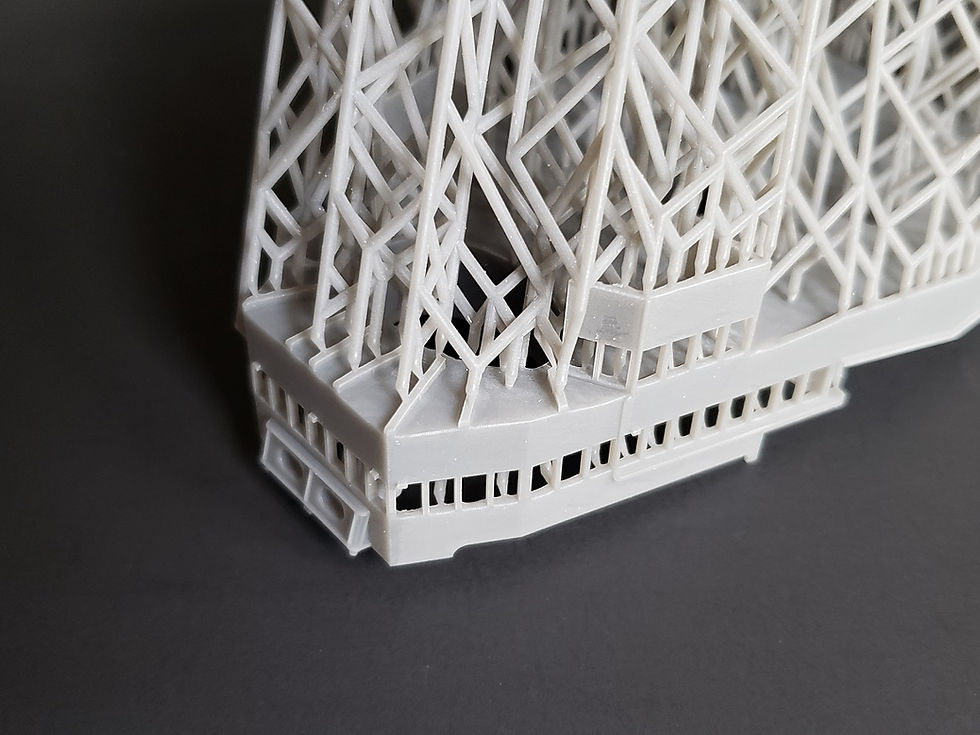 Thumbnail: 1/200 USS Iowa BB-61 Bridge, 1989