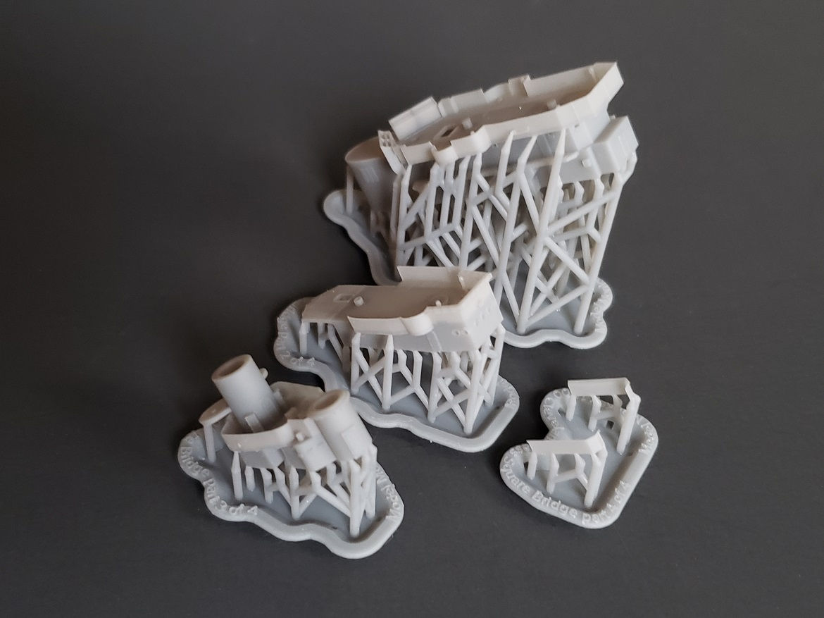 1/500 Cleveland class Cruiser "Square Bridge"