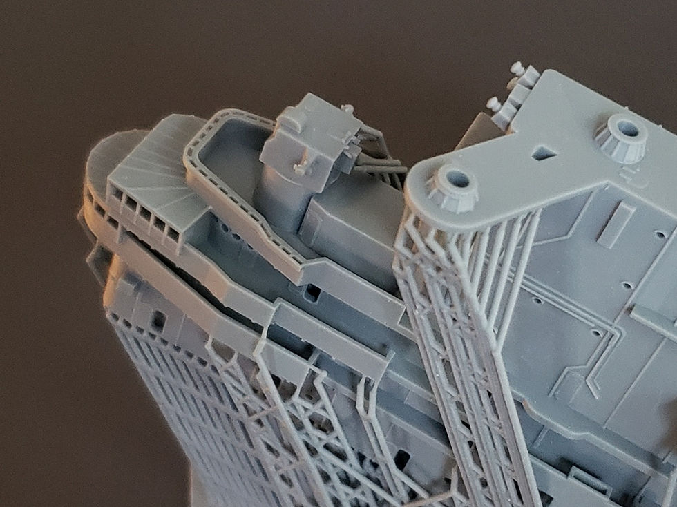 Thumbnail: 1/350 USS Hornet CVS-12 Island, 1967-1969, Apollo 11 Recovery