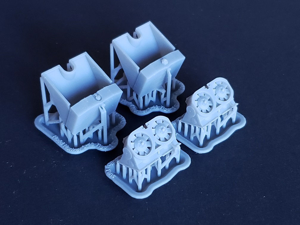 1/48 Tiger I Radiators, Cooling Fans and Ducts
