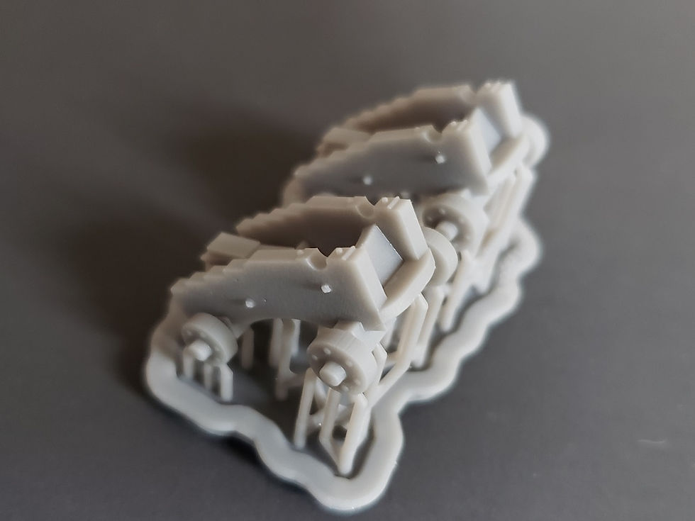 Thumbnail: 1/72 Carriages for 12-pounder "long-pattern" Cannons