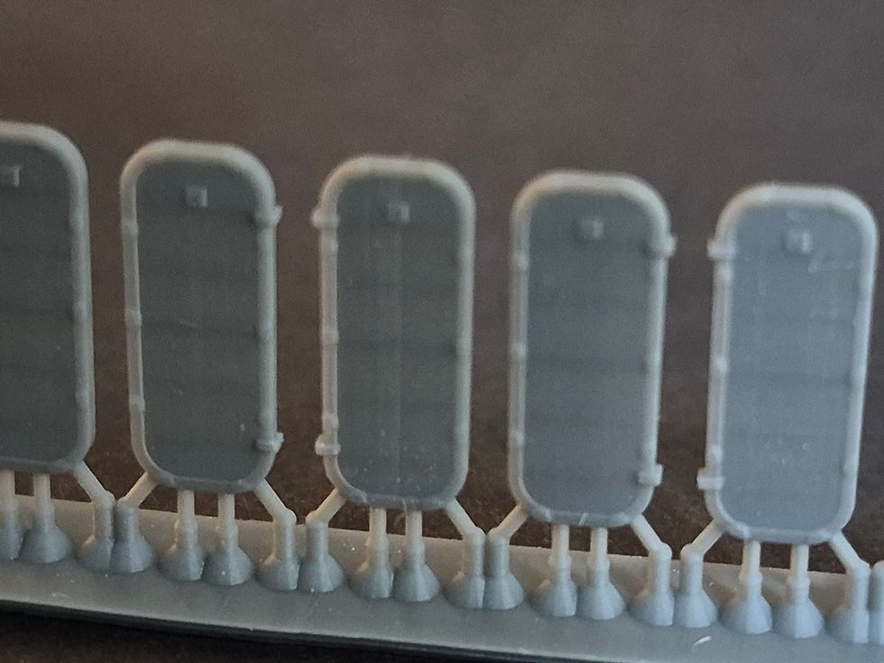Thumbnail: 1/125 Ship's Doors, US Navy, Set B (5-bar condition "Z")