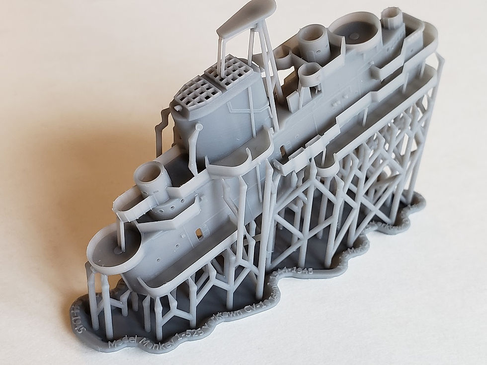 Thumbnail: 1/525 USS Yorktown CV-10 Island, September 1944 - 1945