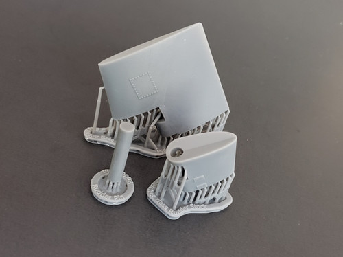 1/72 Fletcher class Destroyer Movable Rudder | Model Monkey