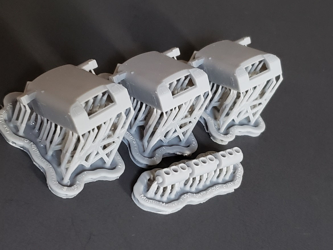 1/350 Northampton-class 8"/55 cal. Turrets with Trunnions