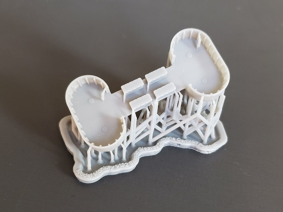 1/192 Benson-Gleaves class "Dog-bone" 20mm Oerlikon Platform