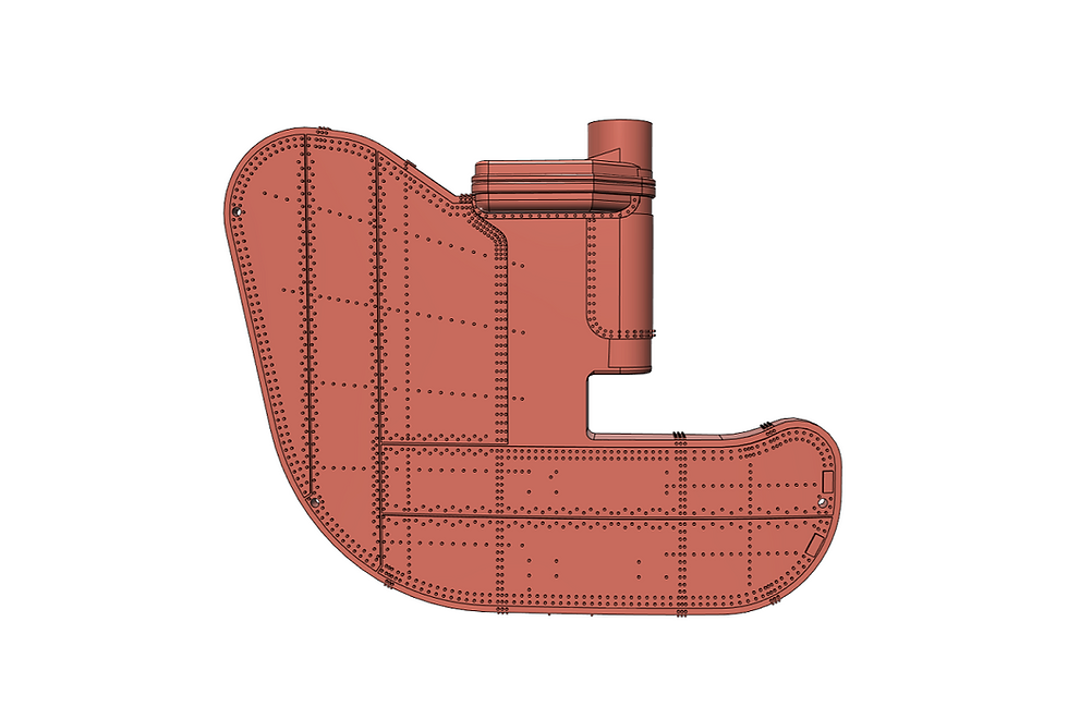 Thumbnail: 1/350 Yamato, Musashi and Shinano Rudders