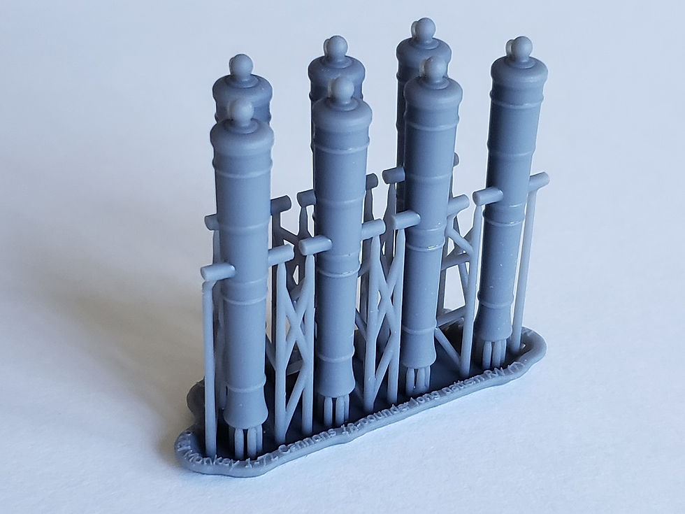 Thumbnail: 1/72 Royal Navy 18-pounder Cannons, long, Blomefield 1790