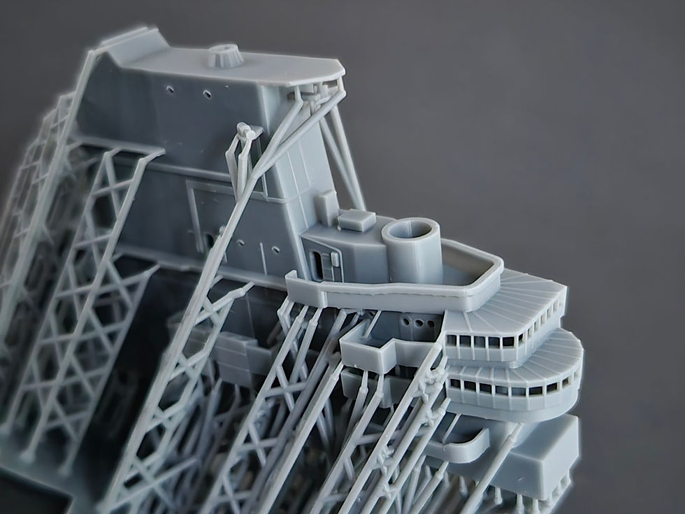 Thumbnail: 1/530 USS Kearsarge CV-33 Island, 1952-1955 (Korean War)