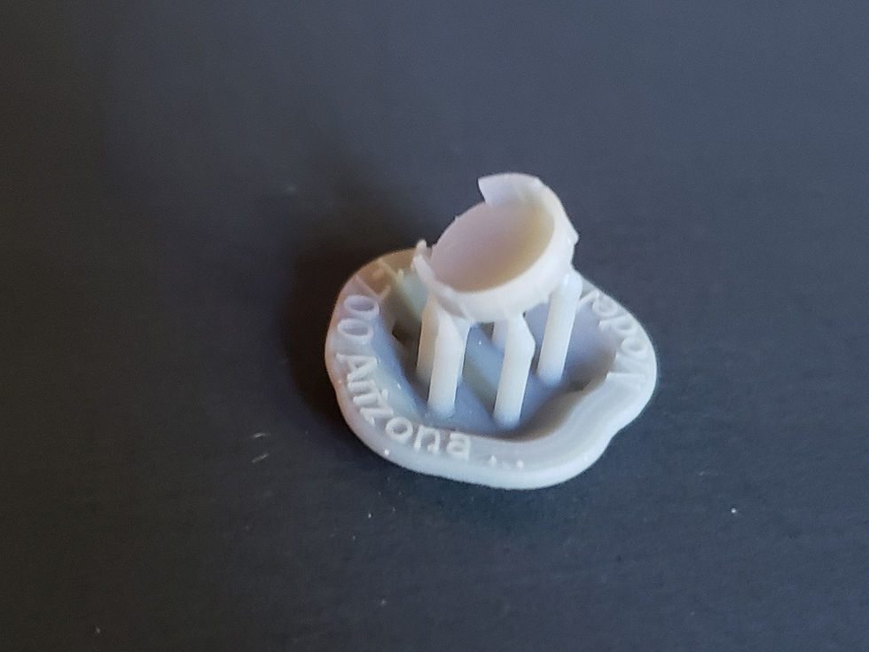 Thumbnail: 1/700 USS Arizona BB-39 Aft 1.1 inch Gun Tubs, 1941