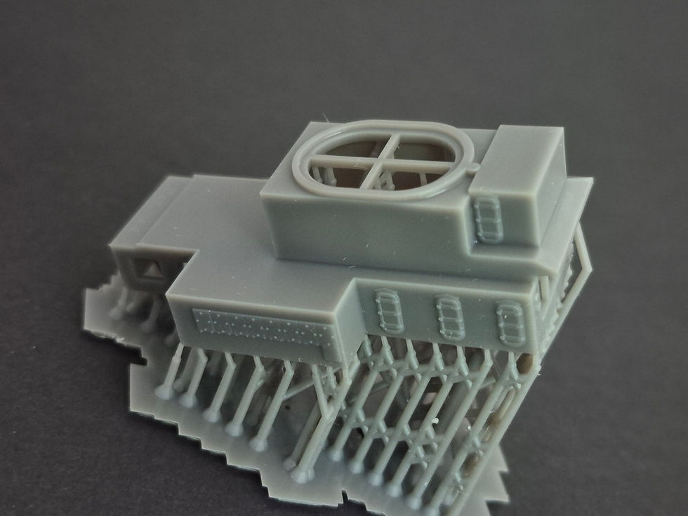 Thumbnail: 1/350 USS Portland CA-33 Forward Funnel and Aircraft Handling Deck