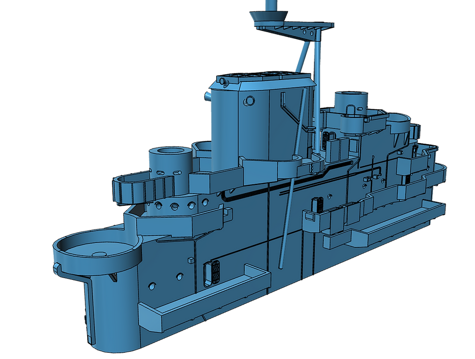 Thumbnail: 1/350 USS Franklin CV-13, May - November 1944