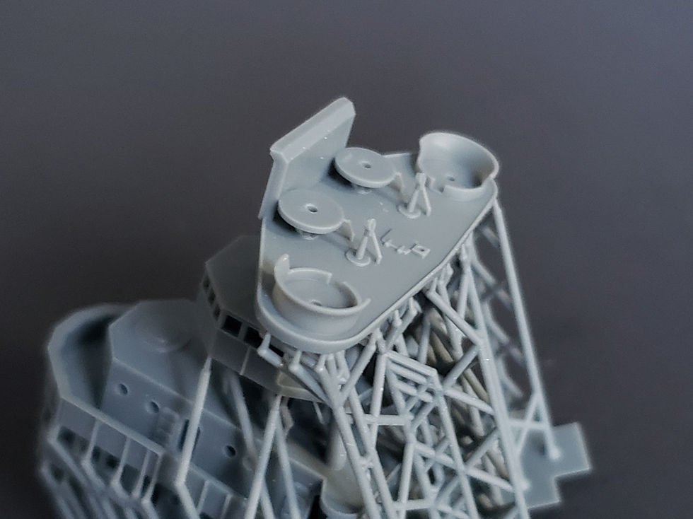 Thumbnail: 1/350 USS Saratoga CV-3 Island, 1933-1935