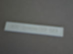 Thumbnail: 3 inch (7.6 cm) Nameplate, gray acrylic plastic, your choice of subject