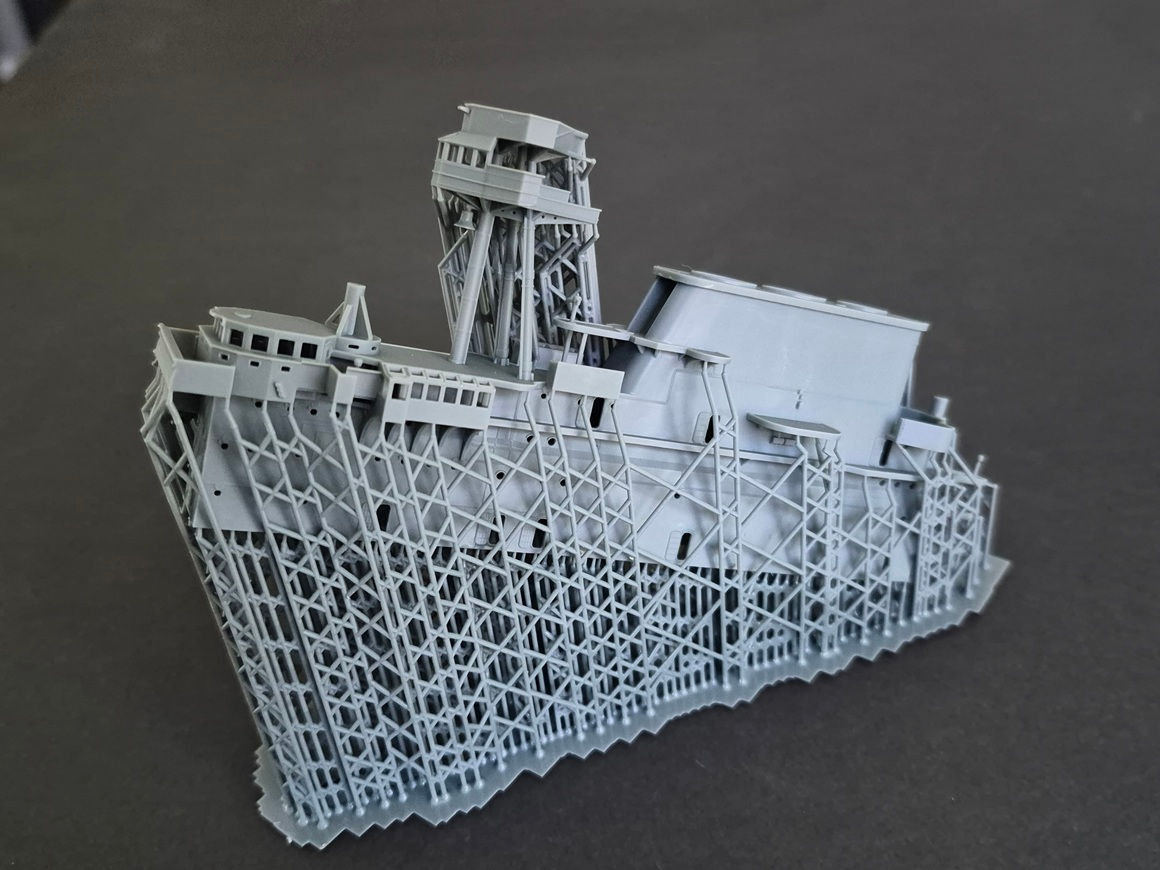 1/350 USS Yorktown CV-5 Island, 1940