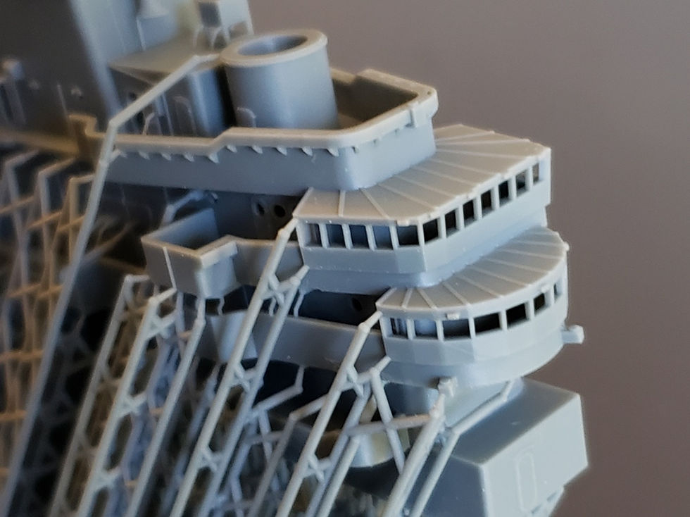 Thumbnail: 1/350 USS Oriskany CV-34 Island, 1950-1954 (Korean War)