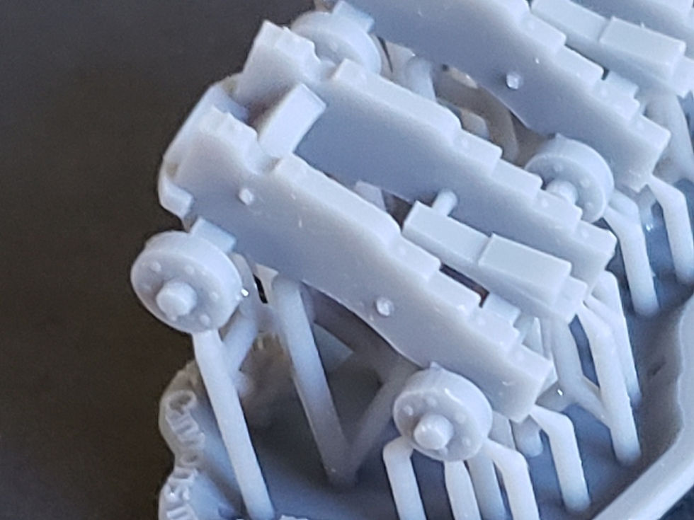Thumbnail: 1/84 Carriages for 12-pounder "medium-pattern" Cannons