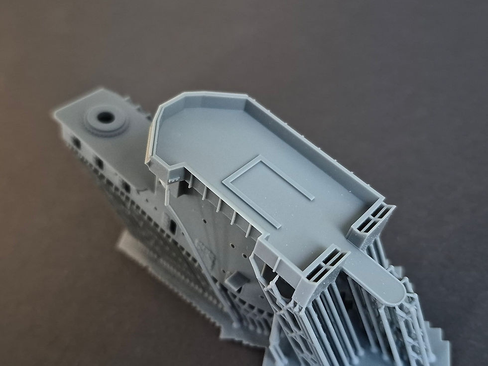 Thumbnail: 1/350 USS Lexington CV-2 Island, 1941-March, 1942