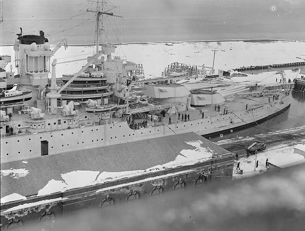 Thumbnail: 1/700 USS New Mexico BB-40, USS Mississippi BB-41 and USS Idaho BB-42 Turrets