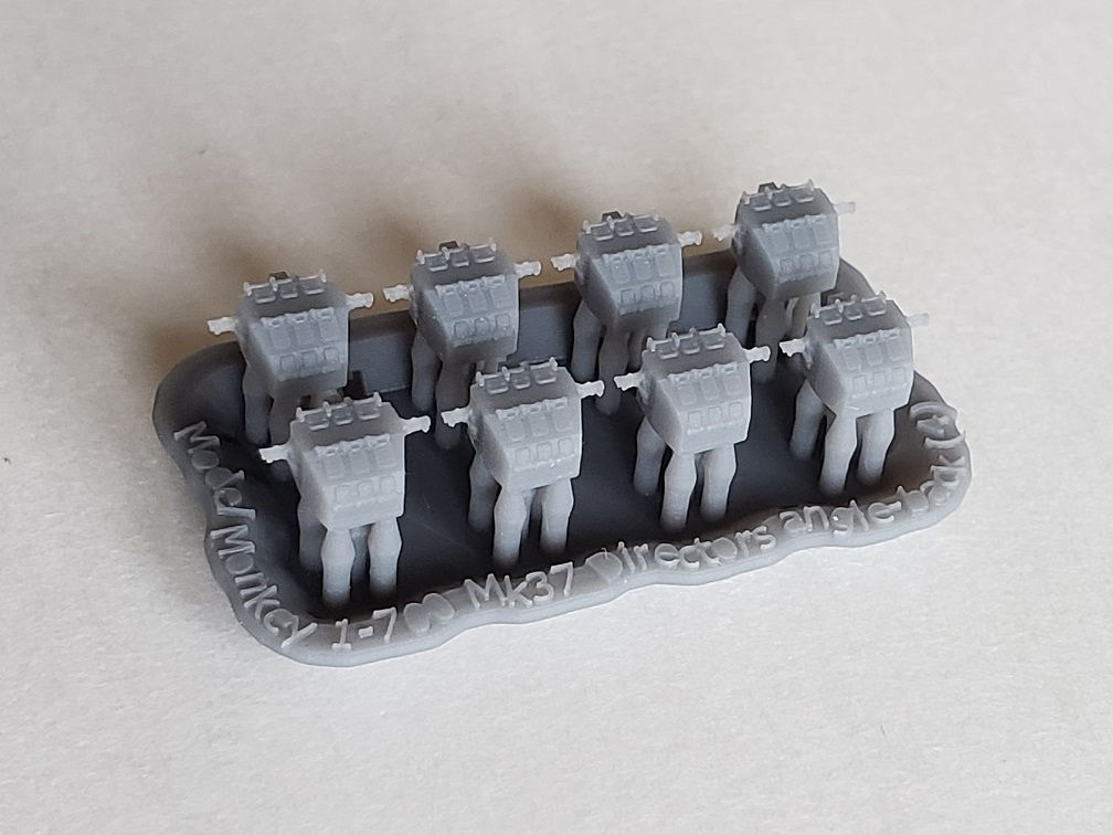 1/700 Mk.37 Fire Control Directors, "Angle-back"