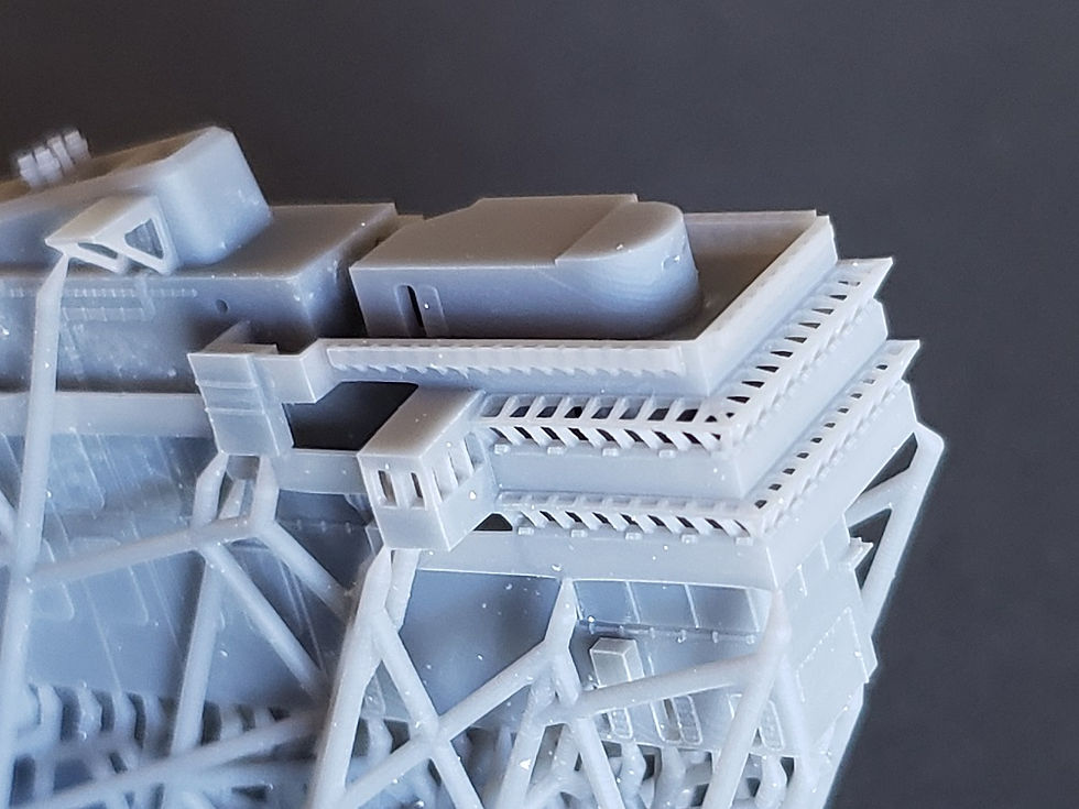 Thumbnail: 1/600 USS Saratoga CV-60 Island 1958
