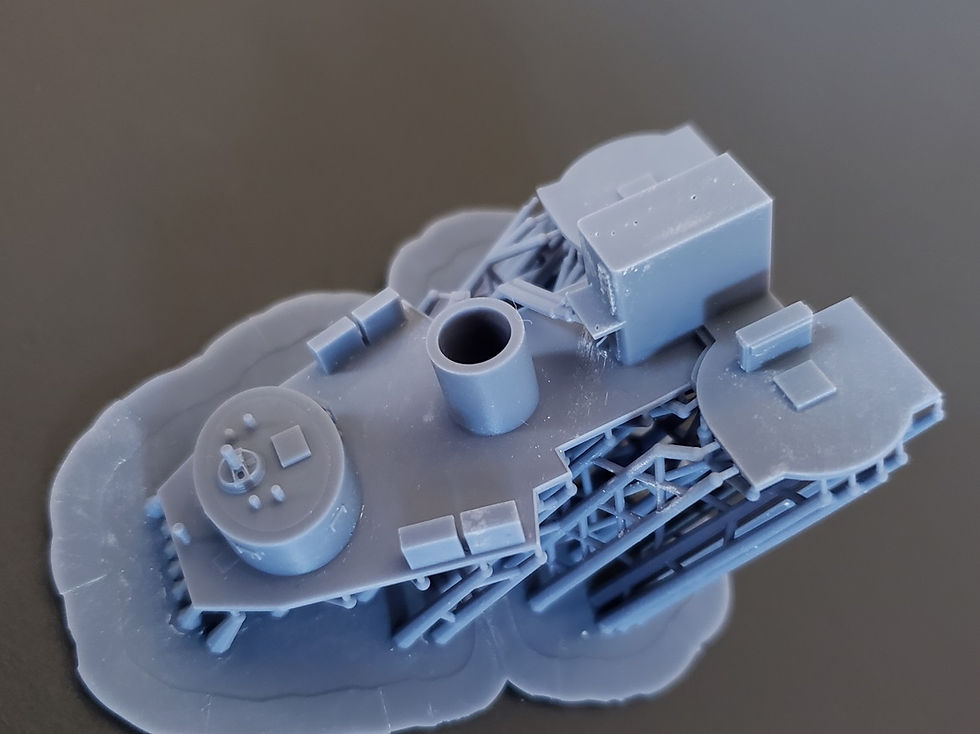 Thumbnail: 1/350 USS Missouri BB-63 Bridge, 1991