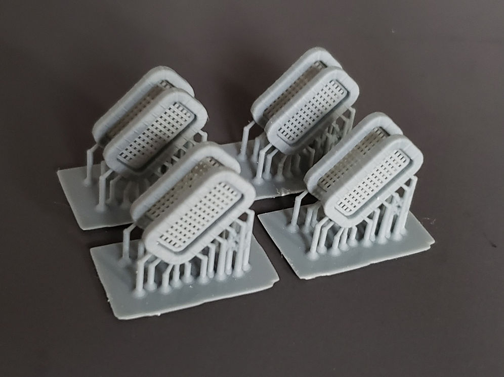 1/192 Life Rafts, US Navy 25-man rectangular | Model Monkey