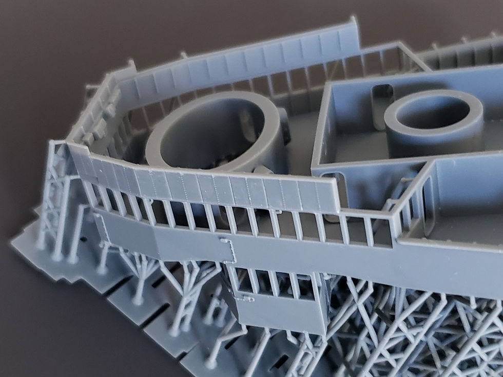 Thumbnail: 1/200 USS Missouri BB-63 Bridge, 1944