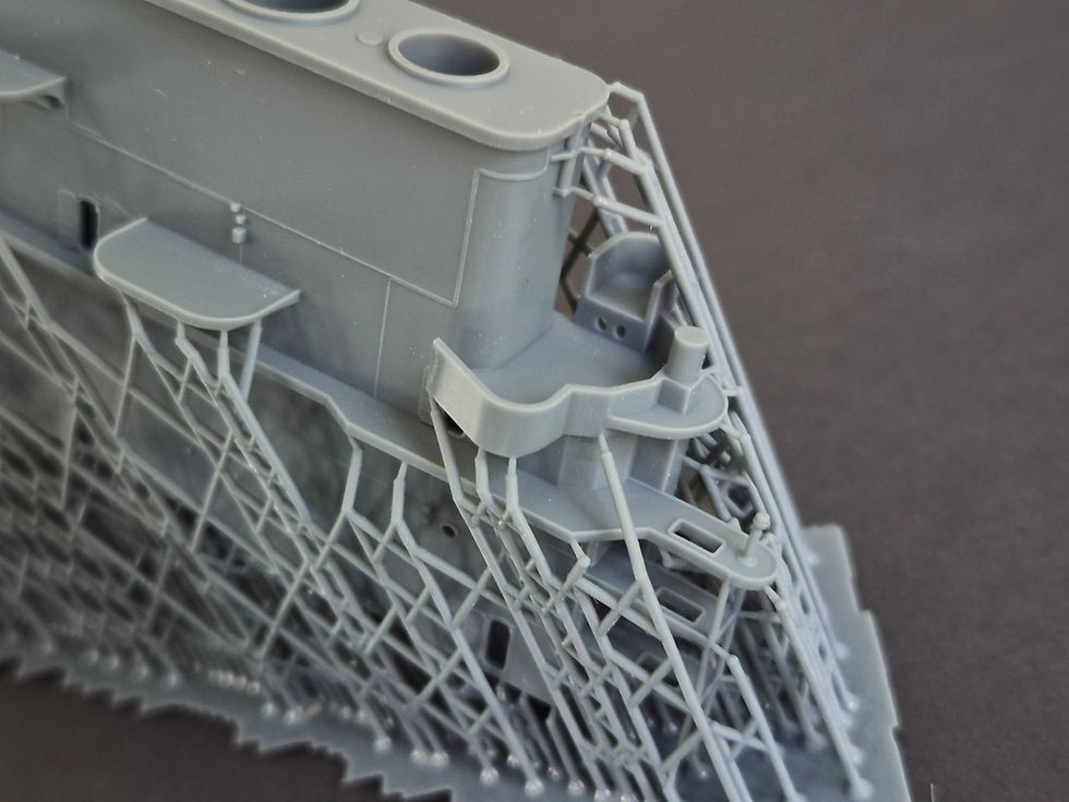 Thumbnail: 1/350 USS Yorktown CV-5 Island, 1940
