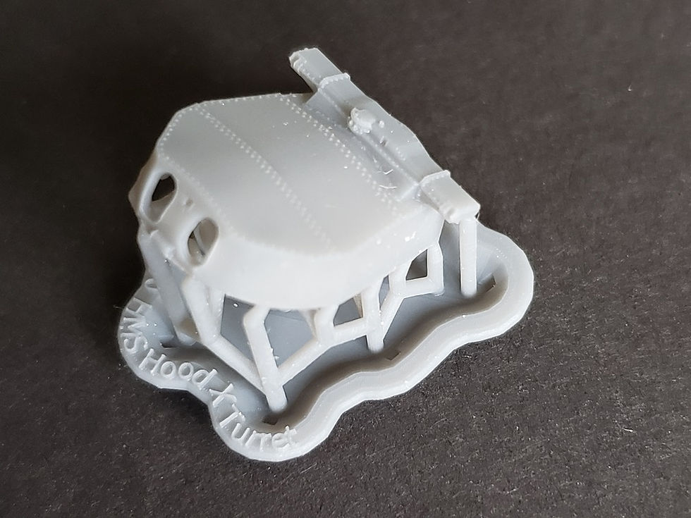 Thumbnail: 1/600 HMS Hood 15" Turrets
