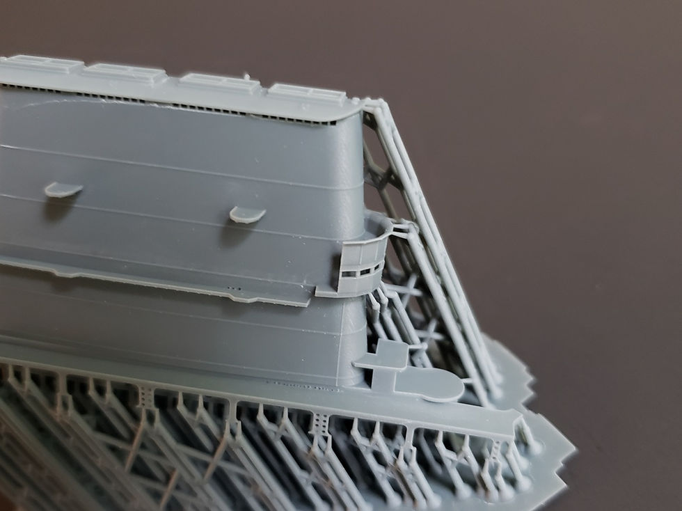 Thumbnail: 1/700 USS Lexington CV-2 Funnel, 1928-1935