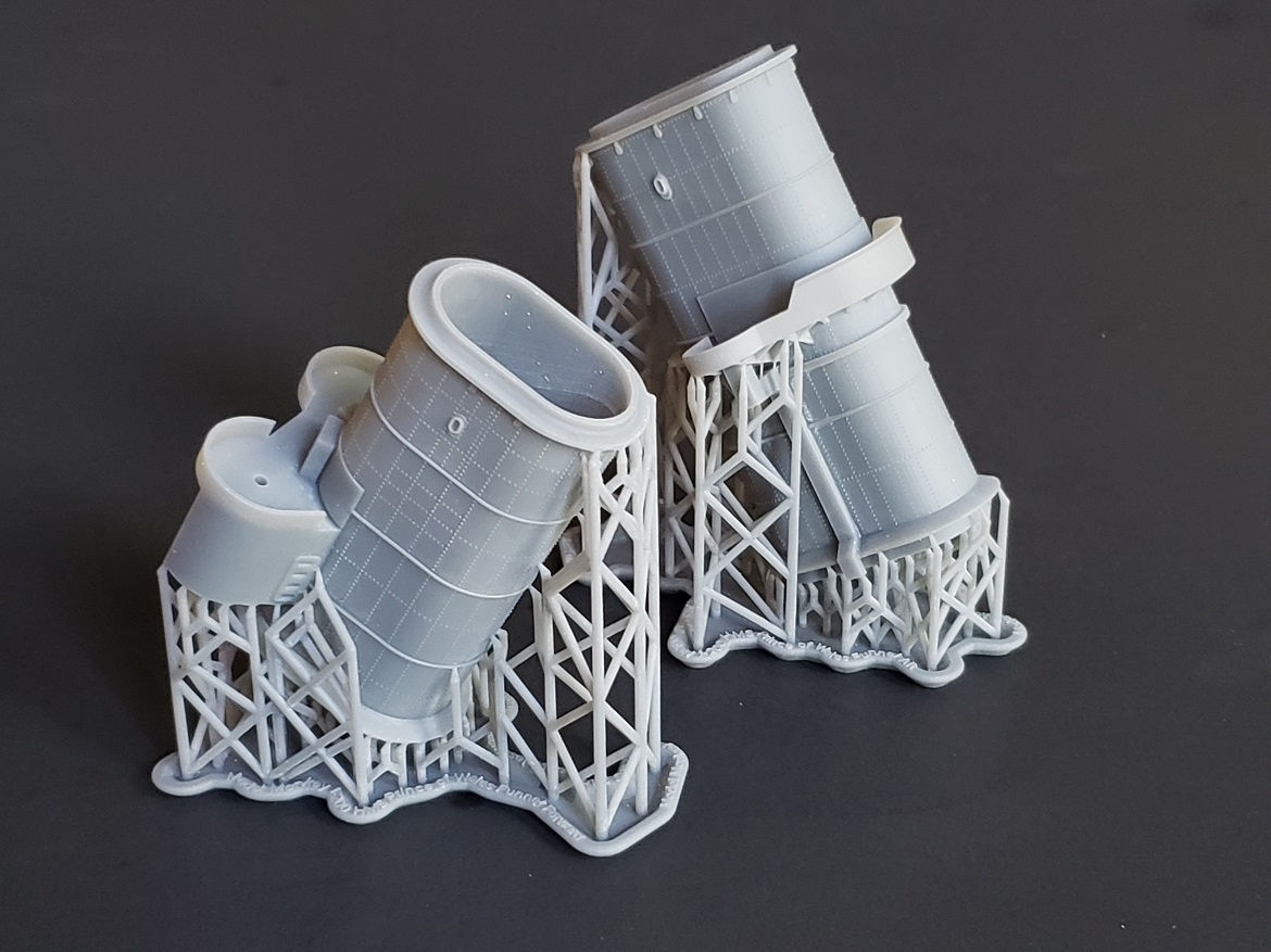 1/200 HMS Prince of Wales Funnels