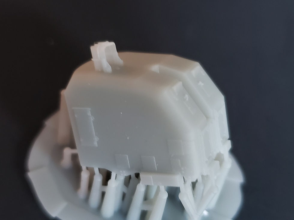 Thumbnail: 1/200 Destroyer Escort and USS Idaho 5"/38 cal. Mounts (Turrets), double-knuckle