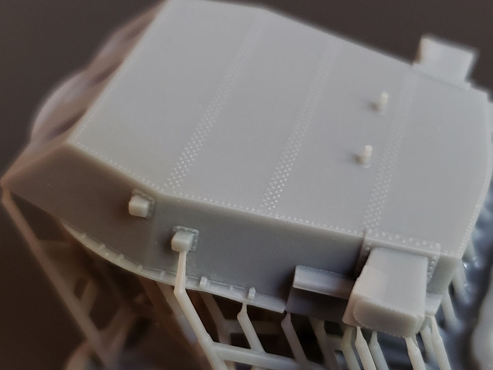 Thumbnail: 1/350 USS North Carolina and USS Washington Turrets for Classic Warships