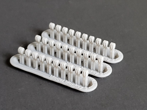 Ships' Rigging Blocks, 3 mm, double sheave | Model Monkey