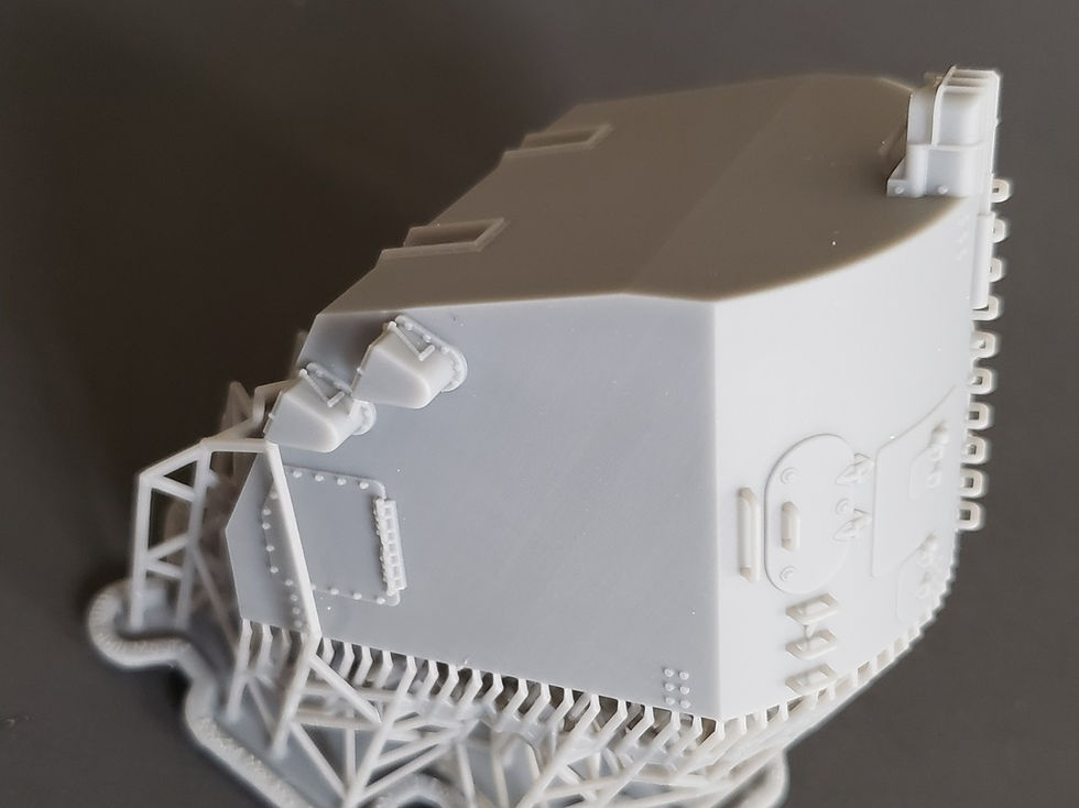 Thumbnail: 1/72 5"/38 cal. Mk.32 Mount (Turret) for Aircraft Carriers and Cruisers