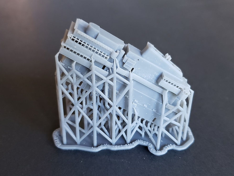 Thumbnail: 1/600 USS Saratoga CV-60 Island 1958