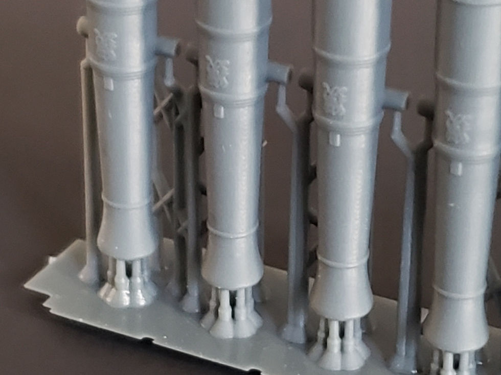 Thumbnail: 1/84 Royal Navy 12-pounder Cannons, Blomefield 1790 short-pattern