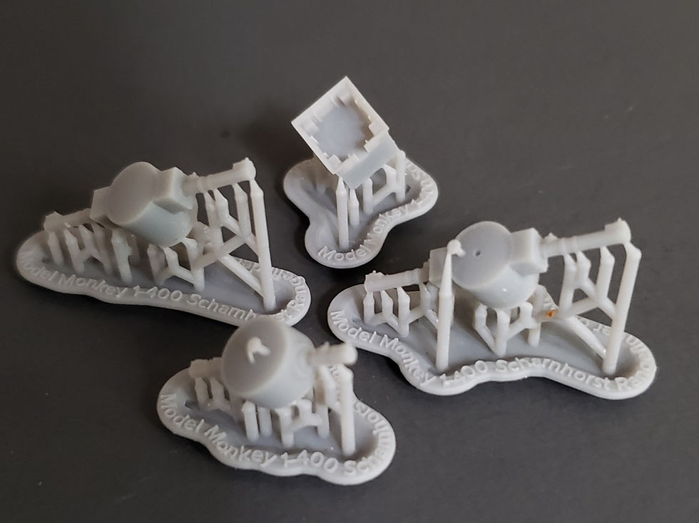 Thumbnail: 1/400 Scharnhorst Main Battery Rangefinders