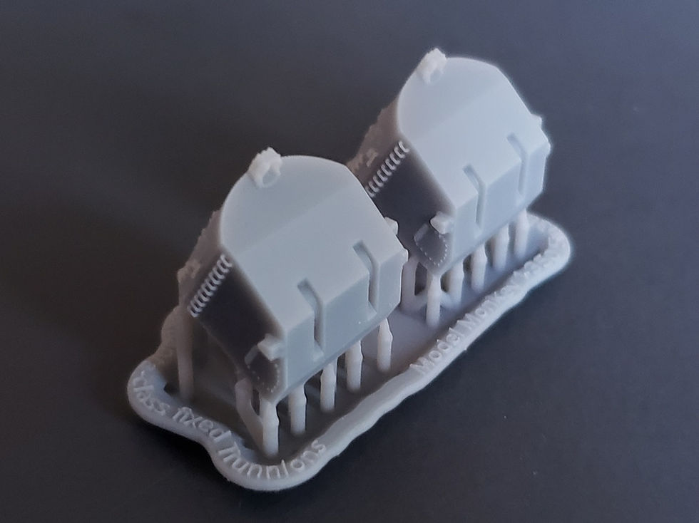 Thumbnail: 1/350 Fast Battleship and Cruiser 5"/38 Mk.28 Mounts (Turrets), fixed trunnions