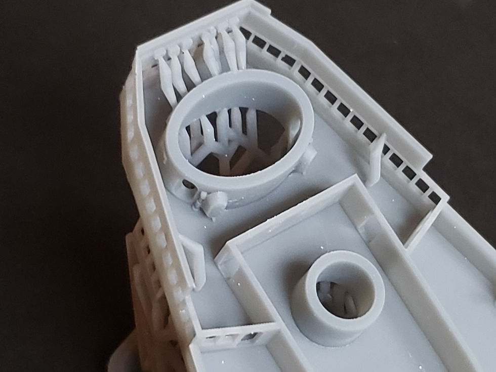 Thumbnail: 1/350 USS Missouri BB-63 Bridge, 1944 (not for Tamiya)