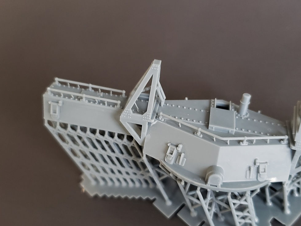 Thumbnail: 1/96 Mk.38 Main Battery Fire Control Directors, original 6-sided shield