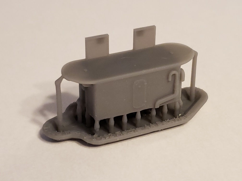 1/192 Fletcher-class Anti-aircraft Director Deck House, late war