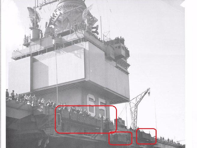 Thumbnail: 1/350 Life Raft Racks, US Navy early Cold War (set of 35)