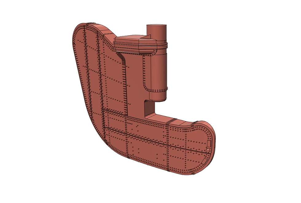 Thumbnail: 1/350 Yamato, Musashi and Shinano Rudders