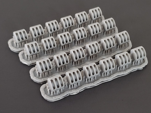 Ships' Rigging Blocks, 10 mm, triple sheave | Model Monkey